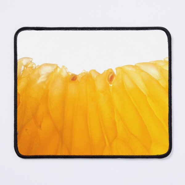 Item preview, Close up of orange fruit flesh designed and sold by wineandwords.
