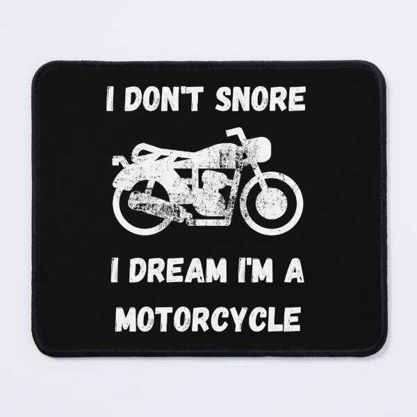 Item preview, I don't snore motorcycle designed and sold by Caregiverology.