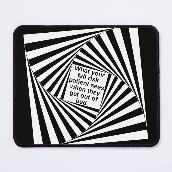 Item preview, What your fall risk patient sees designed and sold by Caregiverology.