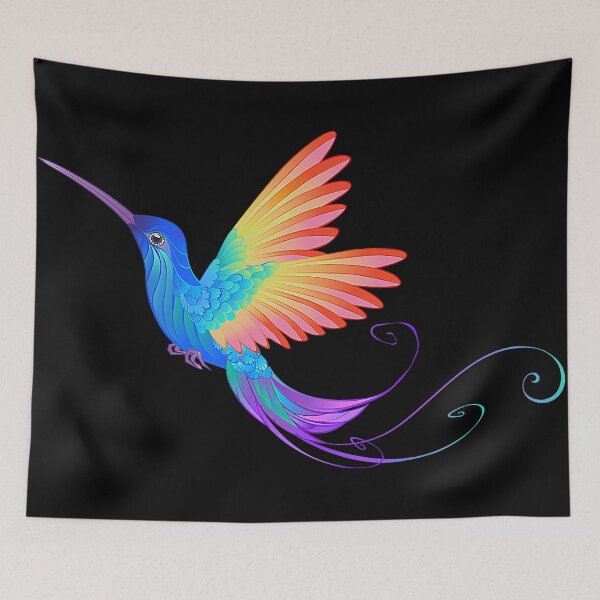 Item preview, Hummingbird Artsy, Hummingbird Retro designed and sold by MamaSweetea.