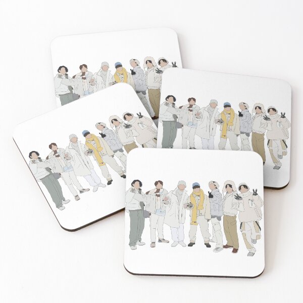 Item preview, BTS - Group photo for 2021 Winter Package designed and sold by JColine.