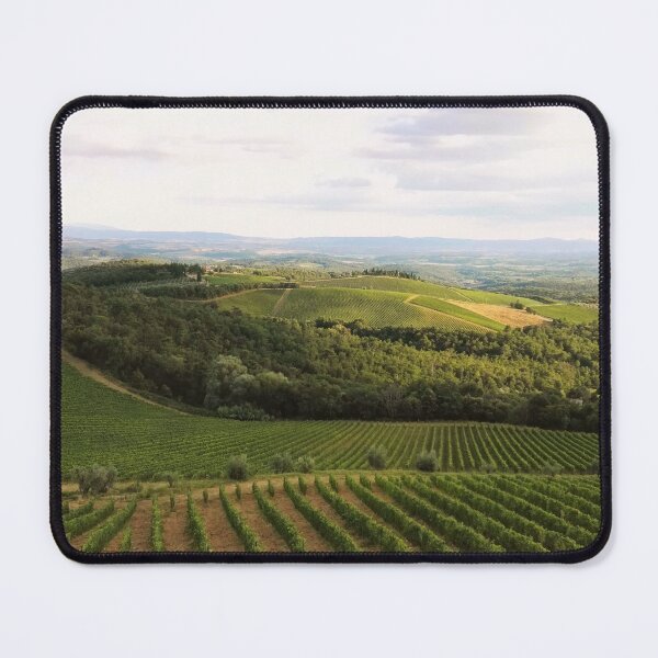 Item preview, Ricasoli Vineyards in Chianti, view from Brolio Castle designed and sold by wineandwords.