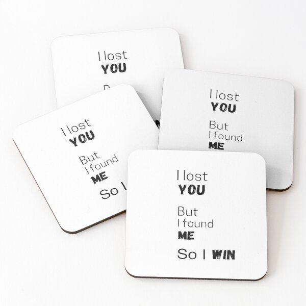 Item preview, I lost you but I found me - Avoid negativity designed and sold by Nero9o.