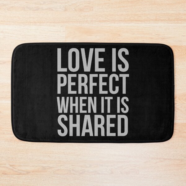 Item preview, Love is Perfect When It Is Shared designed and sold by Digital Lama Creations.