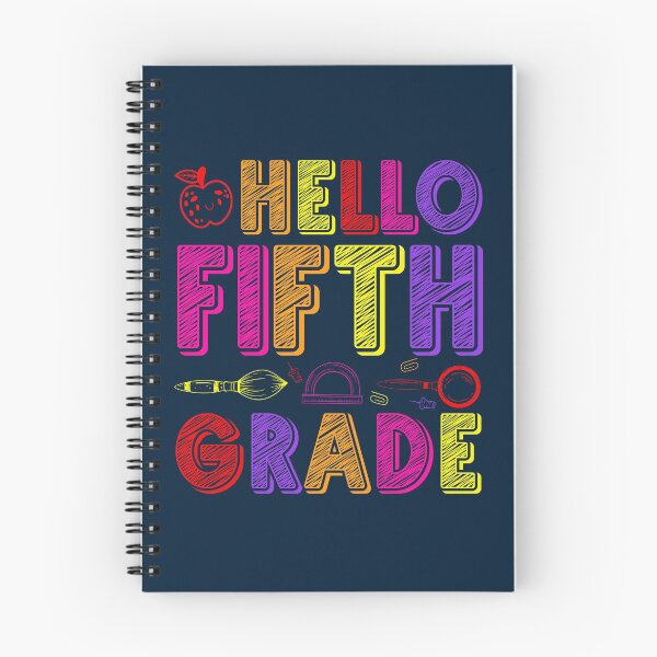 Item preview, Hello Fifth Grade Back To School 5th Grade Teachers Students designed and sold by TrenddyArts.