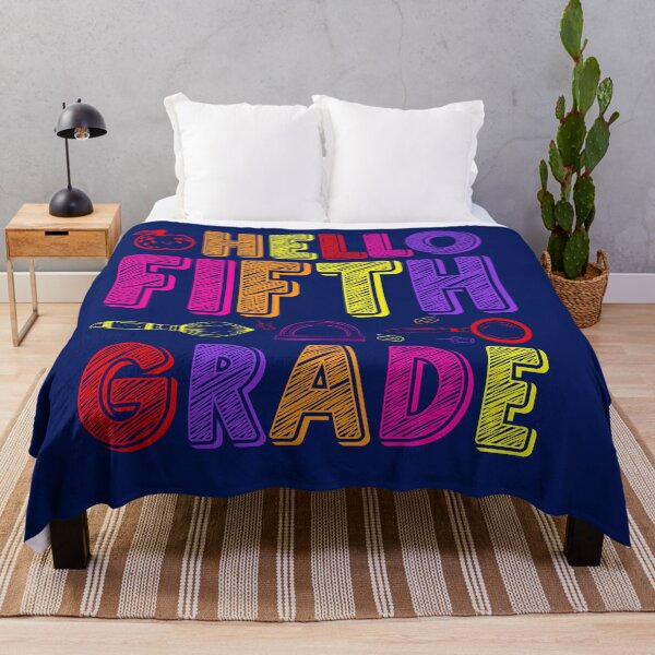 Item preview, Hello Fifth Grade Back To School 5th Grade Teachers Students designed and sold by TrenddyArts.