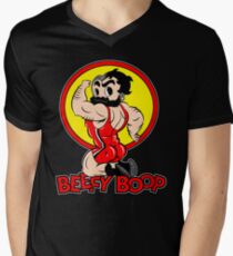 SINGLET BEEFCAKE Men's V-Neck T-Shirt