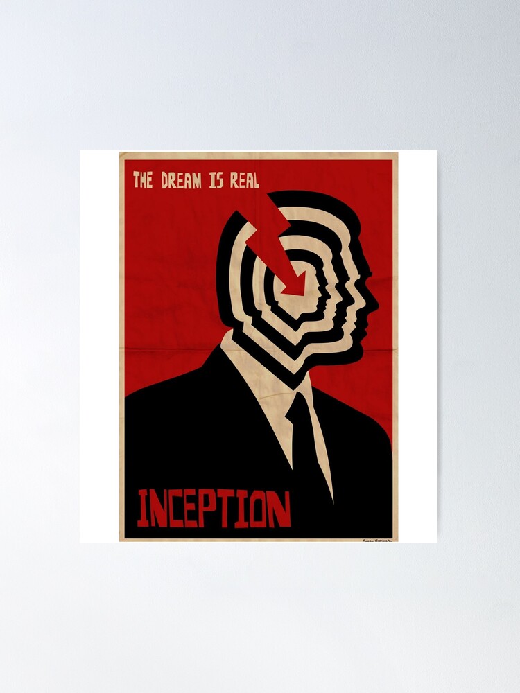 Discover Poster Inception Movie, Film de Christopher Nolan, Inception Movie Merch