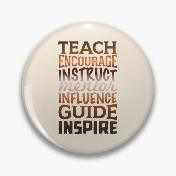 Item preview, teach encourage instruct designed and sold by manardesign.