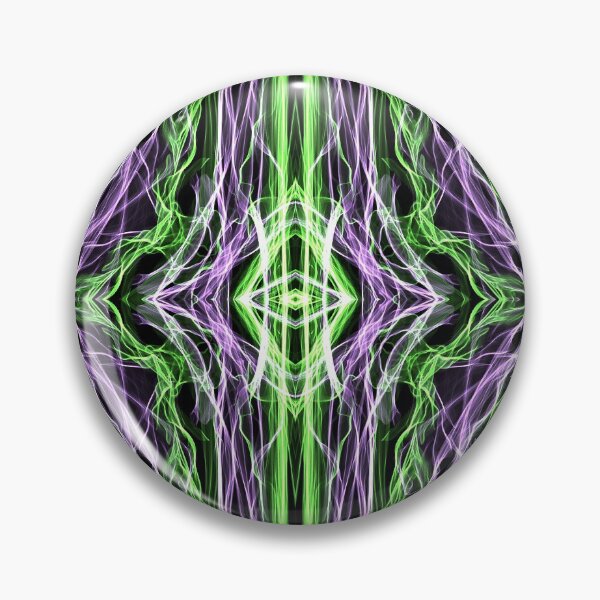 Item preview, Liquid Light Series #85 ~ Purple and Green Abstract Fractal Pattern designed and sold by Ascension Vibrations.