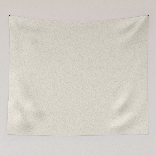 Item preview, Rose Outlines Pattern - Beige designed and sold by Calislahn.
