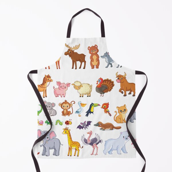 Item preview, Cartoon Animal Sticket Sheet designed and sold by Maartje de Volder.