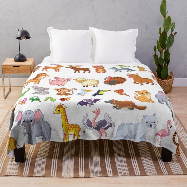 Item preview, Cartoon Animal Sticket Sheet designed and sold by Maartje de Volder.
