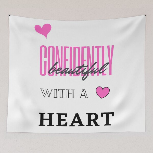 Item preview, Confidently Beautiful With A Heart designed and sold by Artworx88.