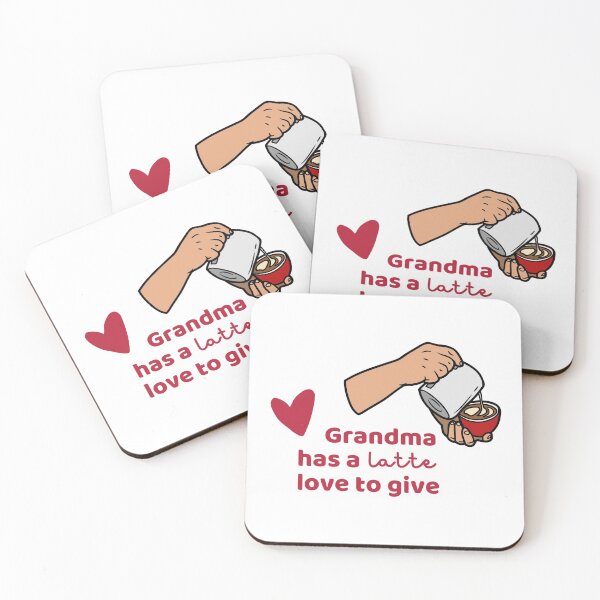 Item preview, Grandma has a latte love to give designed and sold by ApexArtBusiness.