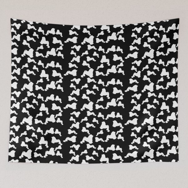 Item preview,  lowchens silhouette pattern designed and sold by Teepety Shop.