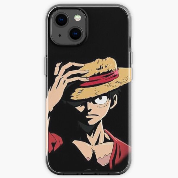 The straw hat in dark | Case iPhone Flexible Hülle