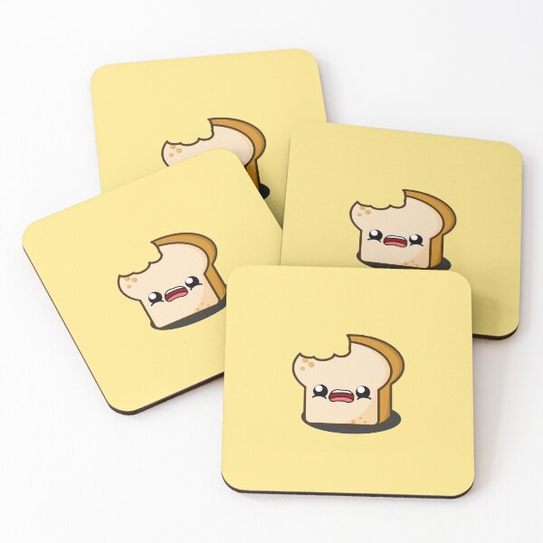 Item preview, Cute Cartoon Bread || Half Eaten Toast || Toast designed and sold by cookingwithten.
