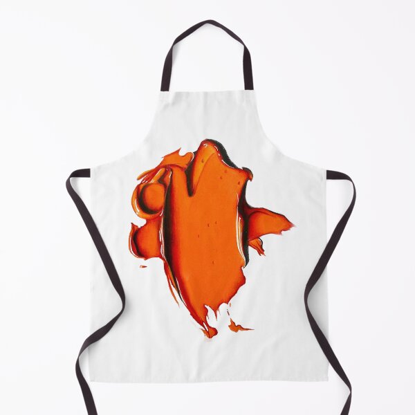Item preview, Orange Paint Blob designed and sold by Haley Lin.