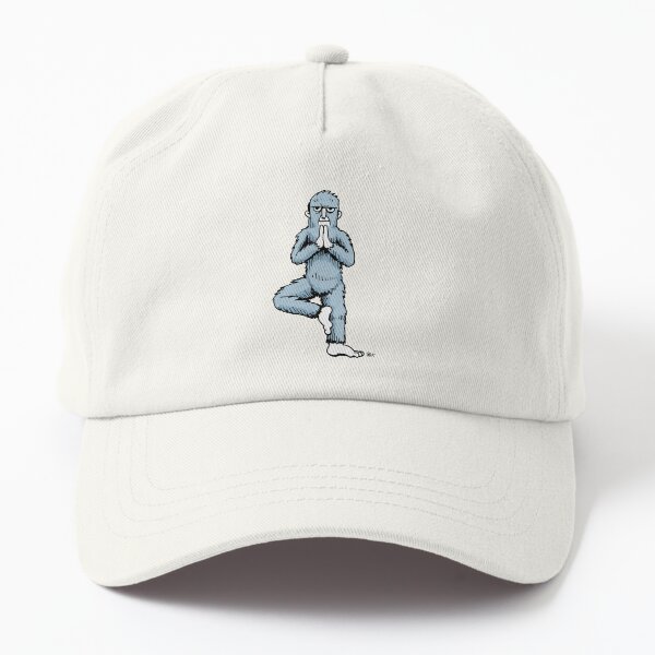 Yoga Yeti Pose Number Six Dad Hat