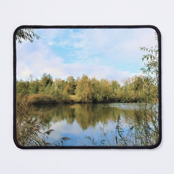 Item preview, Duck pond in urban nature reserve, Ghent designed and sold by wineandwords.