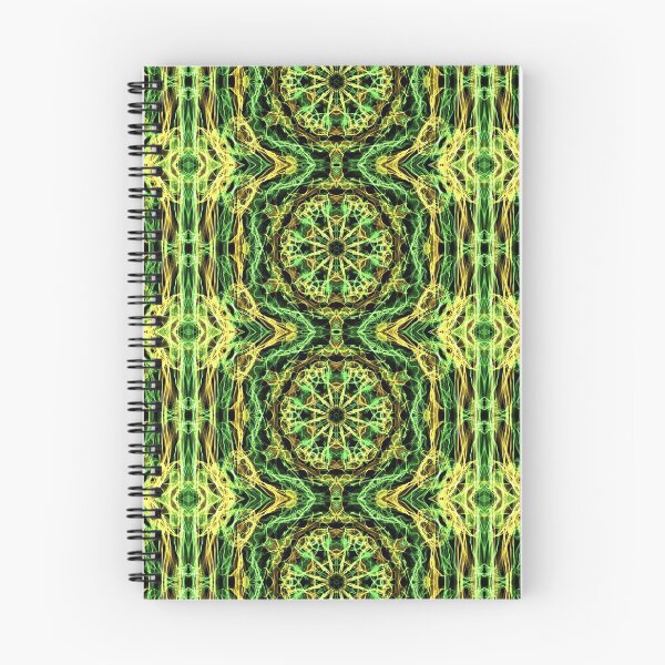 Item preview, Liquid Light Series #86 ~ Green and Yellow Abstract Fractal Pattern designed and sold by Ascension Vibrations.