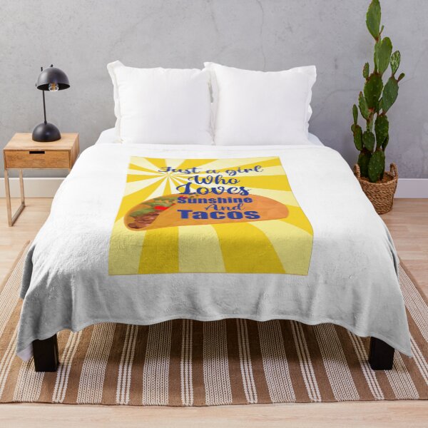 Item preview, Just A Girl Who Loves Sunshine and Tacos designed and sold by papaipapai198.