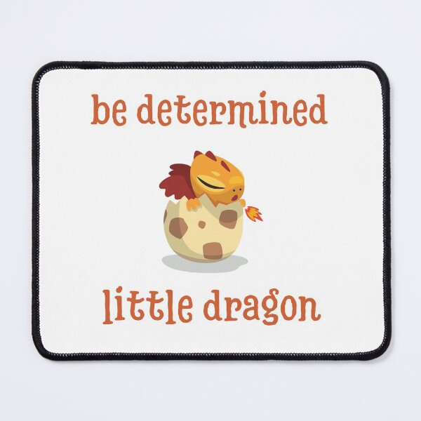 Item preview, Fairy godmother blessings: Be determined little dragon designed and sold by wineandwords.
