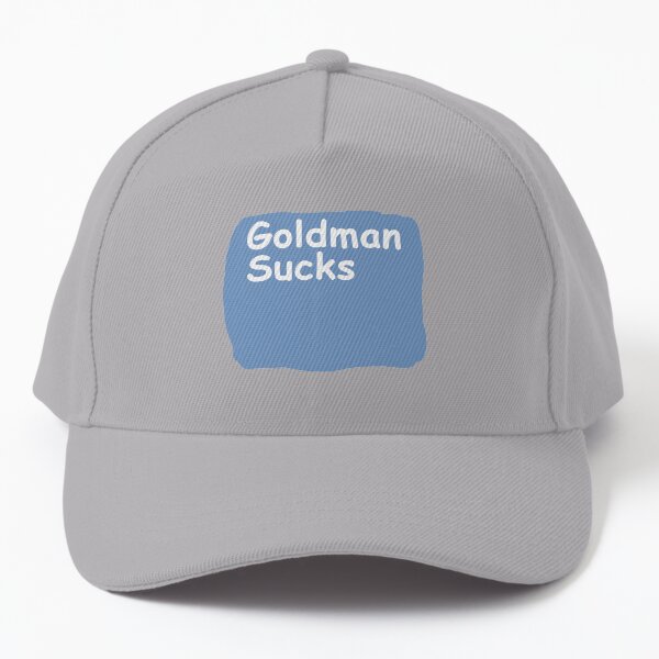 Goldman Sucks (Goldman Sachs Logo-Parodie) Baseball Cap