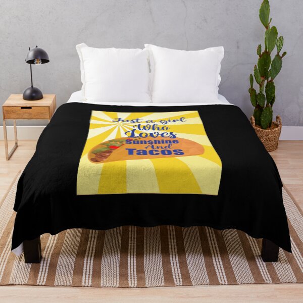Item preview, Just A Girl Who Loves Sunshine and Tacos designed and sold by papaipapai198.