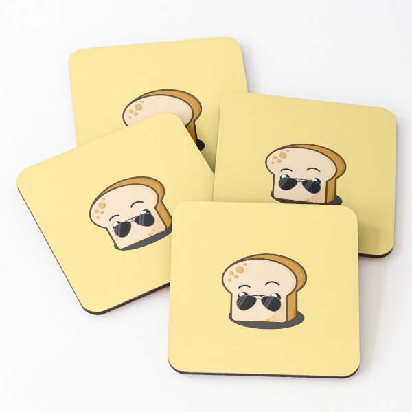 Item preview, Cute Cartoon Bread || Cool Toast || Toast designed and sold by cookingwithten.