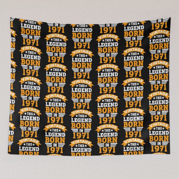 Item preview, Vintage, Legends Born In 1971, 50th Birthday Gift  designed and sold by KGN  CREATIVITY.