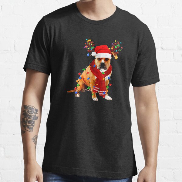 Item preview, Funny Pitbull Christmas Light designed and sold by wowart4u.