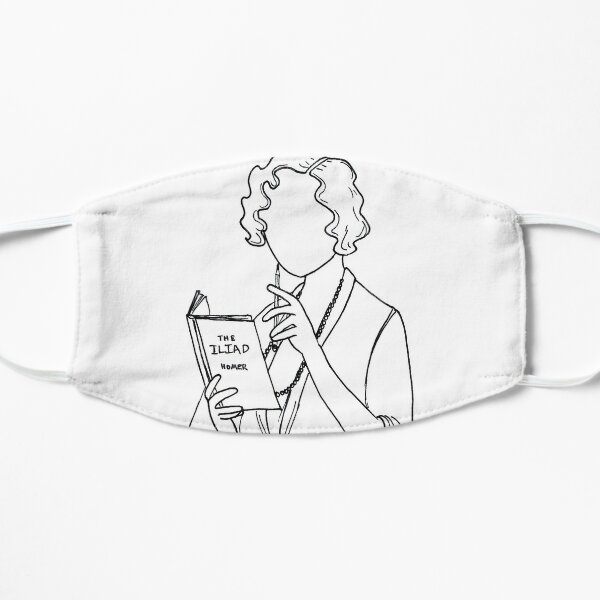 Copy of For All Women Of Classics - black and white lineart version Flat Mask