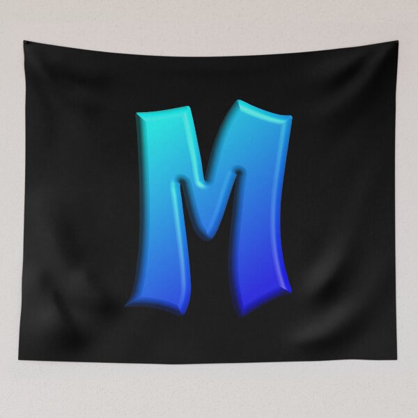 Item preview, Letter M, Colorful Graffiti Alphabet M designed and sold by blingg.