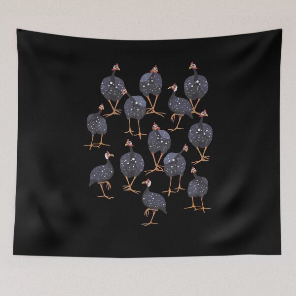Item preview, Guinea Fowl Hen Graphic Bird Art Gift T-Shirt designed and sold by roxy7922.