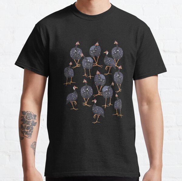 Item preview, Guinea Fowl Hen Graphic Bird Art Gift T-Shirt designed and sold by roxy7922.