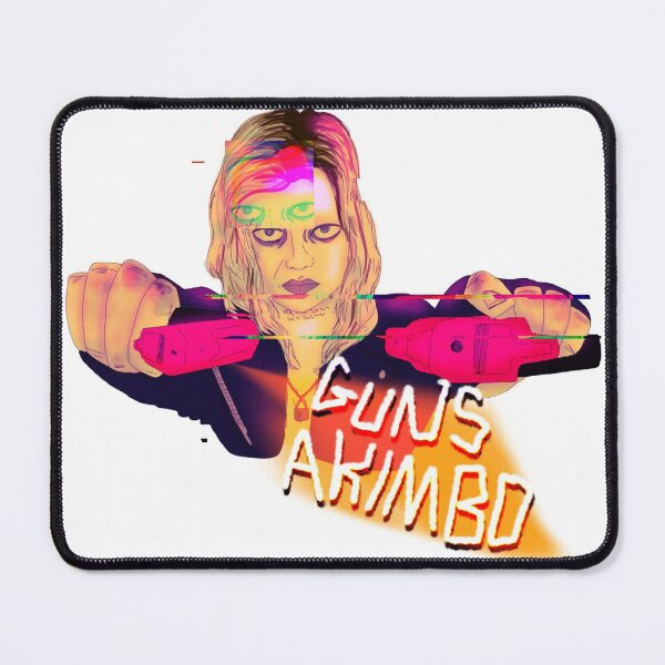 Item preview, Guns Akimbo Nix Glitch Portrait designed and sold by omnishamblesart.