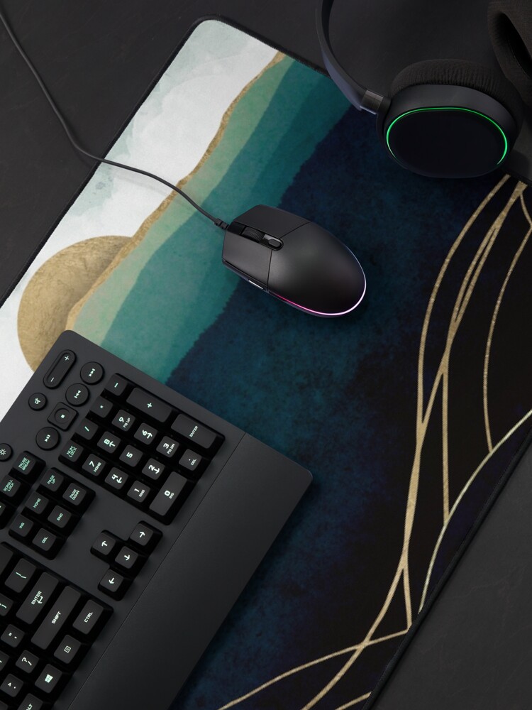 Alternate view of Indigo Waters Mouse Pad