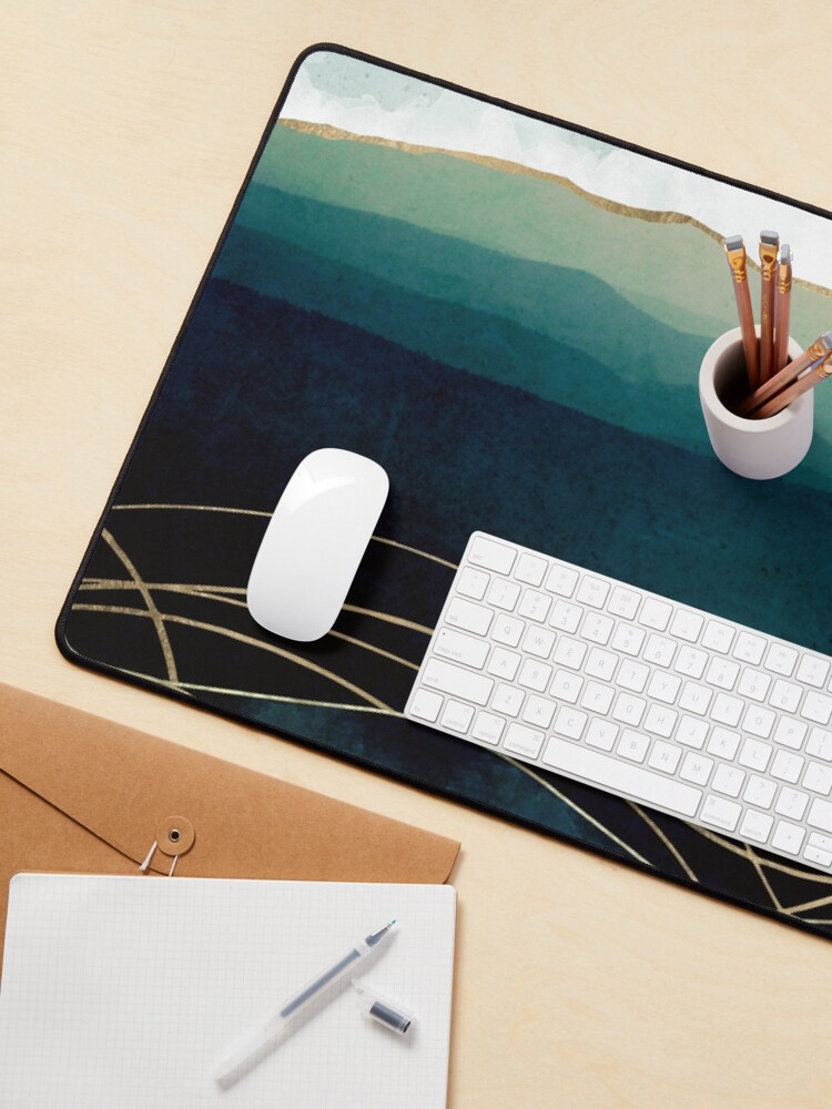 Alternate view of Indigo Waters Mouse Pad