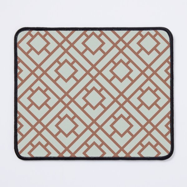 Item preview, Mint Green and Terracotta Tessellation Pattern 24 Color Coordinates w/Behr 2022 Color of the Year Breezeway MQ3-21 - Colour - Hue designed and sold by ColorOfTheYears.