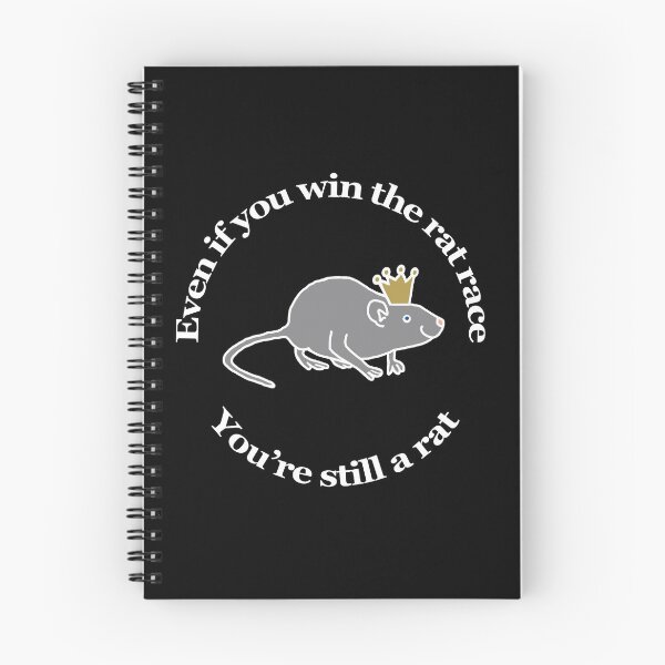 Item preview, Animals Quote Rat Race designed and sold by ellenhenry.