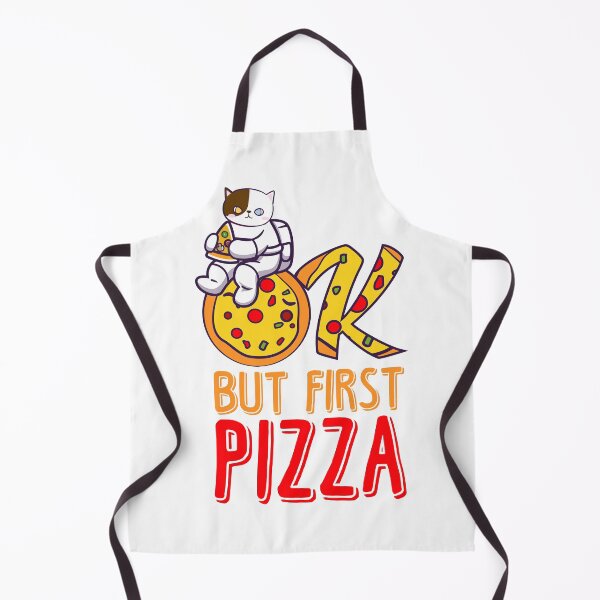 Item preview, Ok But First Pizza Funny Pizza Cat designed and sold by TH3--DESIGNER.