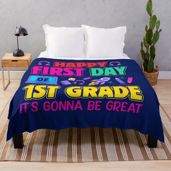 Item preview, Happy First Day Of First Grade Teacher Back to School 1st Grade designed and sold by TrenddyArts.
