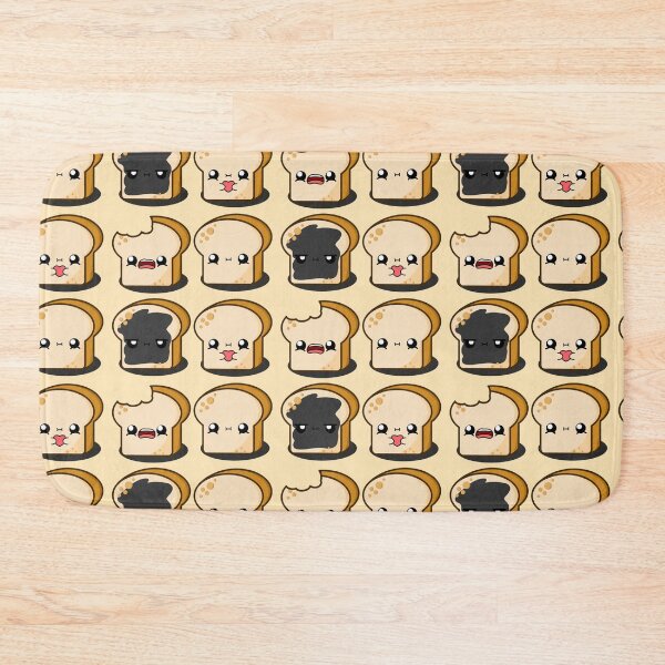 Item preview, Cute Cartoon Toast || Sticker Pack || Kawaii Bread designed and sold by cookingwithten.