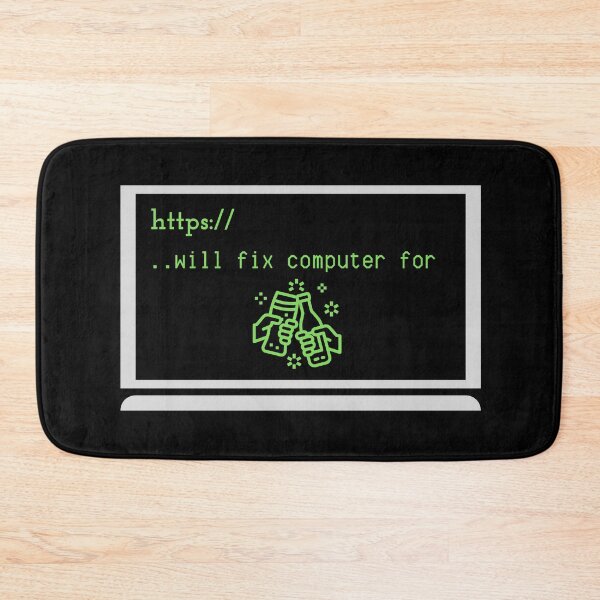 Item preview, WILL FIX COMPUTER FOR TACOS FUNNY COOL party designed and sold by Petartist.