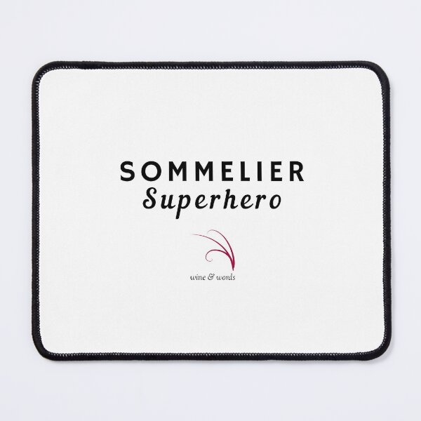 Item preview, Wine quote sommelier superhero designed and sold by wineandwords.