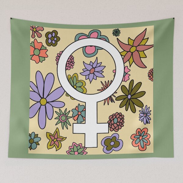 Item preview, Floral Female Symbol  designed and sold by sydneymcc.