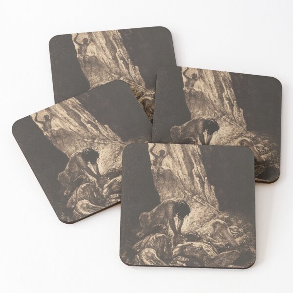 Item preview, Demonic cave vintage illustration designed and sold by Vintage Designs +.
