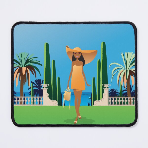 Item preview, French Riviera, promenade by the sea designed and sold by ladstudio.